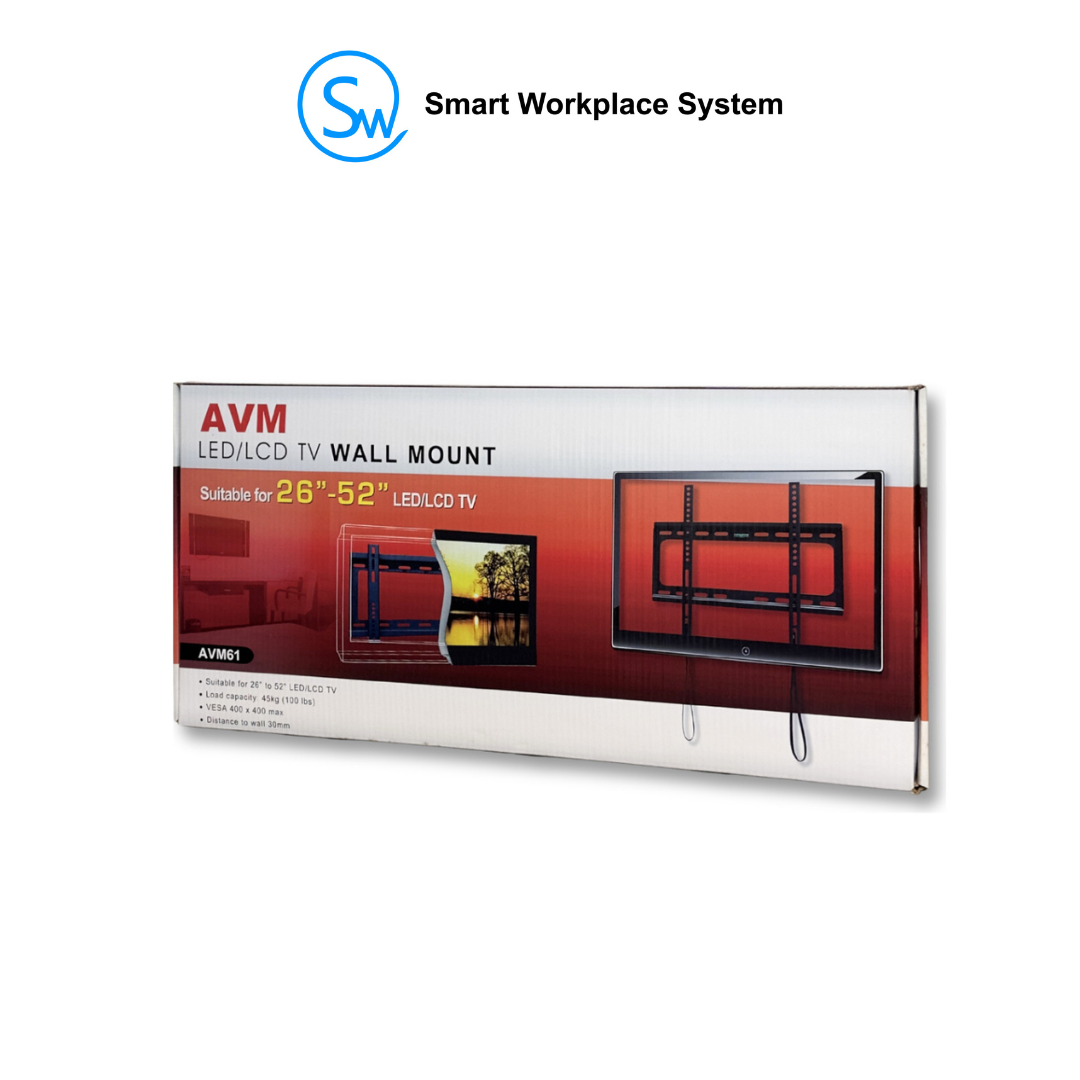 AVM LED LCD TV Wall Mount (Fixed) 26" - 52"