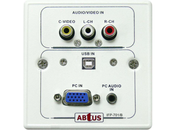ABtUS IFP-701B 3 RCA 1 VGA 1 Audio 1 USB B w/o Back Box