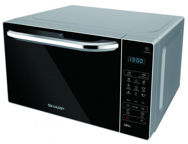 SHARP R-62E0(S) Microwave Oven with Grill (20L Capacity)