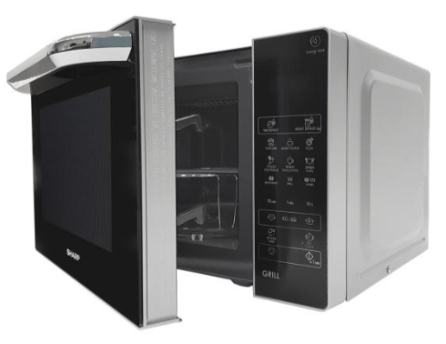 SHARP R-62E0(S) Microwave Oven with Grill (20L Capacity)