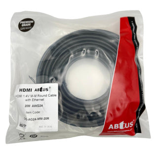 ABtUS HDMI Cable AWG24 Male to Male 20M V1.4