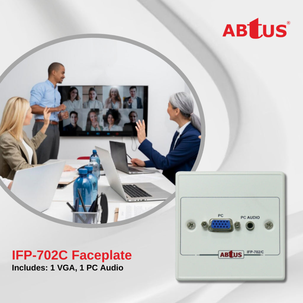 ABtUS IFP-702C 1 VGA 1 Audio w/o Back Box