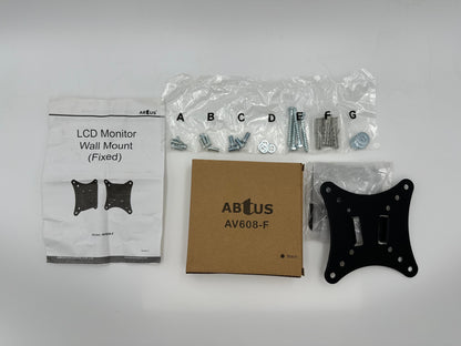 ABtUS AV608-F LED LCD Monitor Wall Mount (Fixed) 10" - 27"