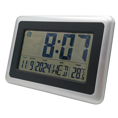Digital LCD Display Wall Clock
