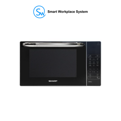 SHARP R-62E0(S) Microwave Oven with Grill (20L Capacity)