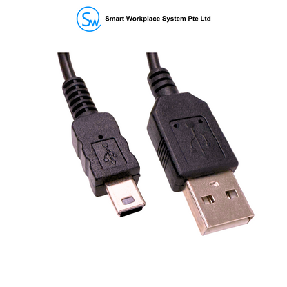 Mini USB Cable USB A to Mini B 5 Pin (USB 2.0, 1M)