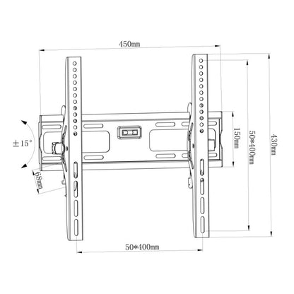 ABtUS LCD LED Tilt Wall Mount 23-55"