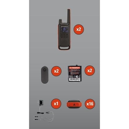 Motorola 2-Way Radio Walkie Talkie (10KM) (Comes in a pair)