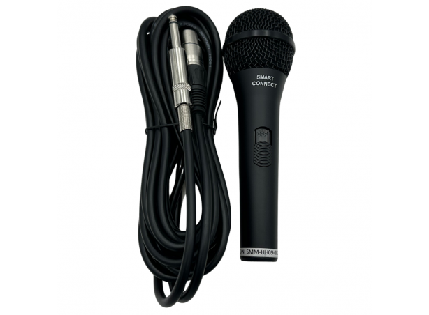 Smart Connect SMM-HH09 Wired Mic w 5M XLR to 6.3mm Cable